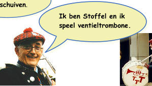 Ik ben Stoffel en ik speel ventieltrombone.